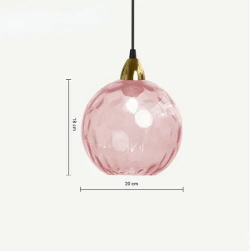 "Elegante Glas-Kugel-Hängeleuchte mit warmem Licht, ideal für eine stilvolle Inneneinrichtung im Wohnzimmer oder Schlafzimmer