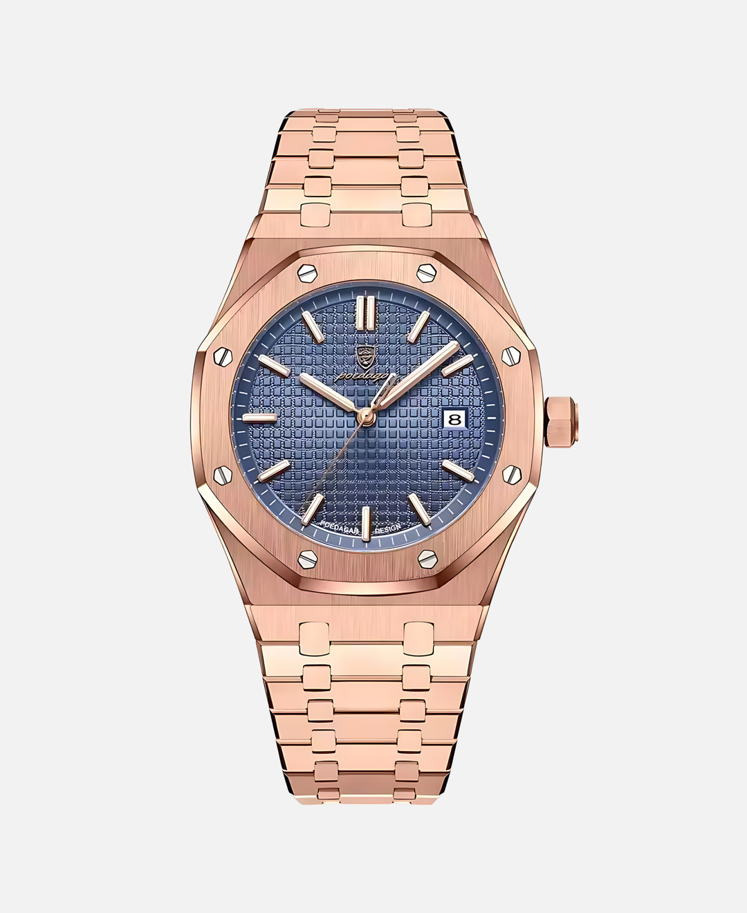 "Elegante Herren Armbanduhr, 41mm Edelstahl, zeitloses Design, minimalistisches Zifferblatt, kratzfest und wasserdicht."