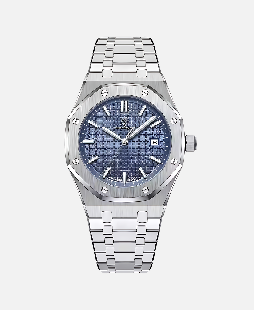 "Elegante Herren Armbanduhr, 41mm Edelstahl, zeitloses Design, minimalistisches Zifferblatt, kratzfest und wasserdicht."