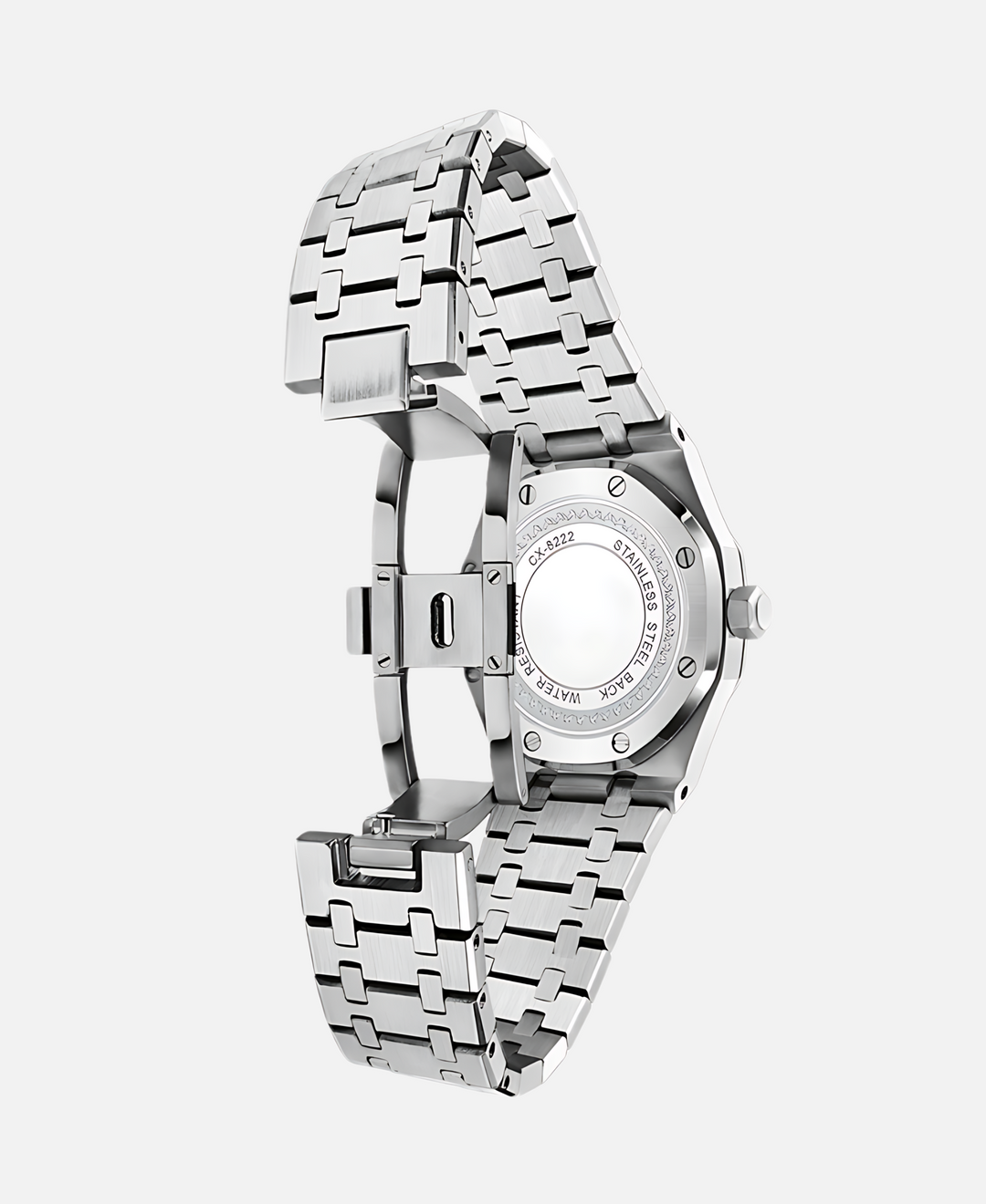"Elegante Herren Armbanduhr, 41mm Edelstahl, zeitloses Design, minimalistisches Zifferblatt, kratzfest und wasserdicht."