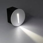 Rund - Schwarz - 9 Cm