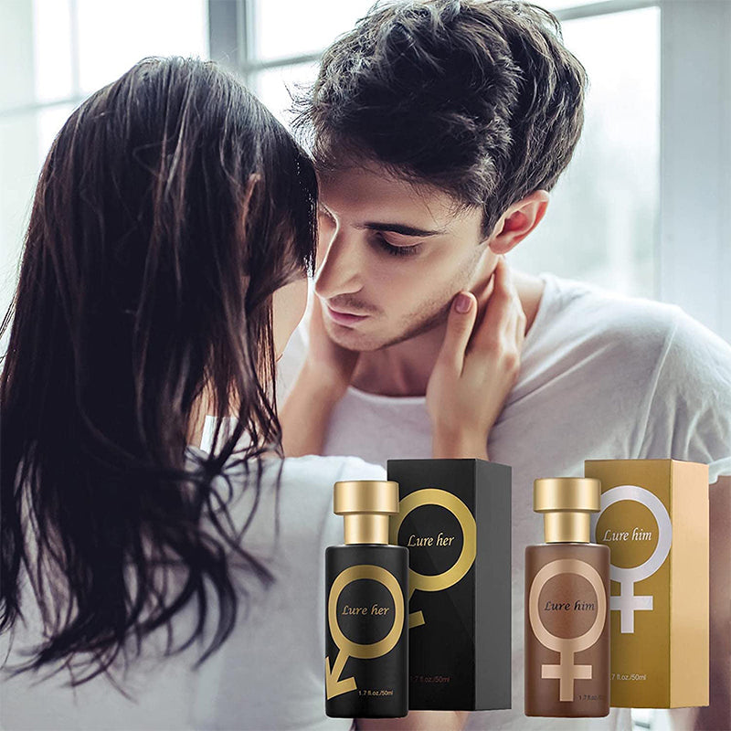 Elegante Unisex Parfümflasche mit lang anhaltendem Duft, schwarz-goldenes Design, ideal für stilvolle, selbstbewusste Nutzer.