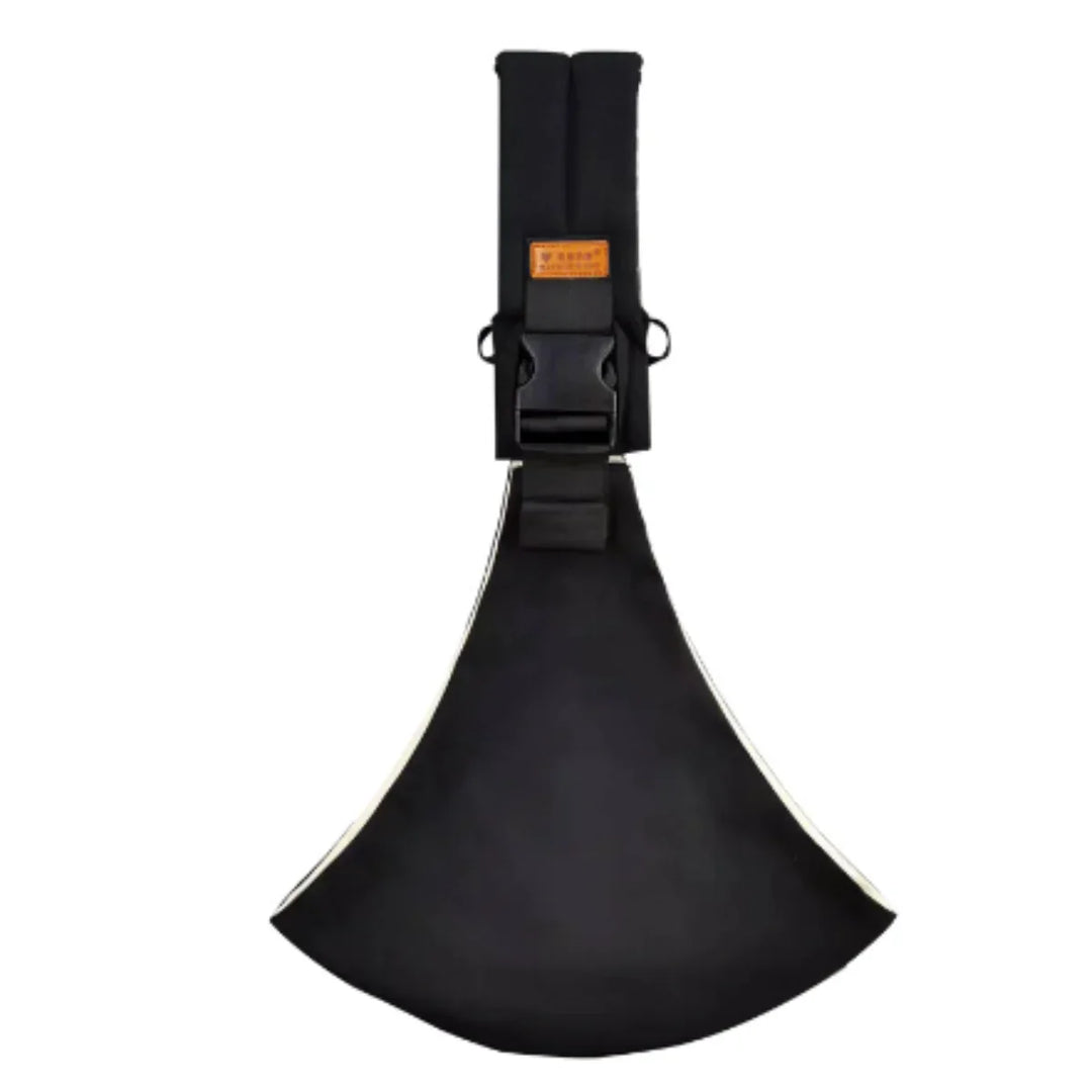 Ergonomische, anpassbare Babytrage mit verstellbaren Schnallen, in modernem Design für komfortables und sicheres Tragen.