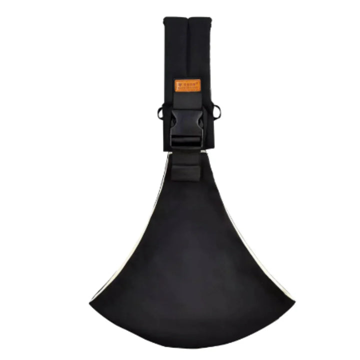 Ergonomische, anpassbare Babytrage mit verstellbaren Schnallen, in modernem Design für komfortables und sicheres Tragen.