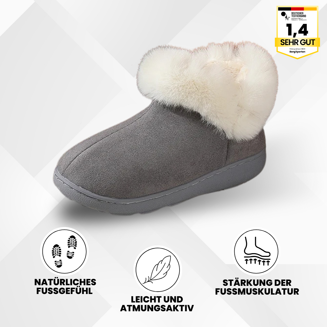 "Ergonomische Damenschuhe für Komfort, schwarz mit atmungsaktiven Einsätzen, fördert Fußgesundheit und gute Haltung."