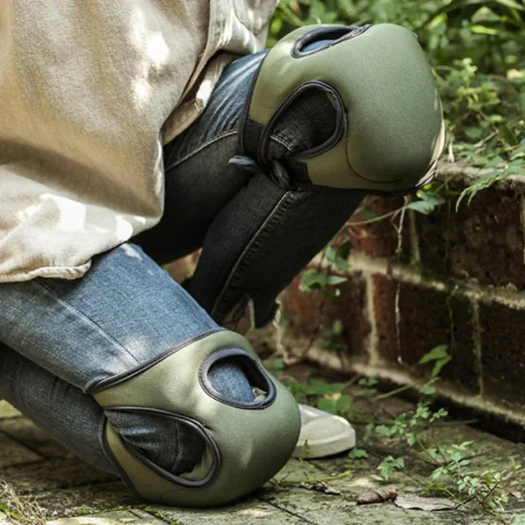 "Ergonomische Knieschützer für Gartenarbeit, extra Polsterung, in verschiedenen Farben, schützen Knie auf hartem Untergrund."