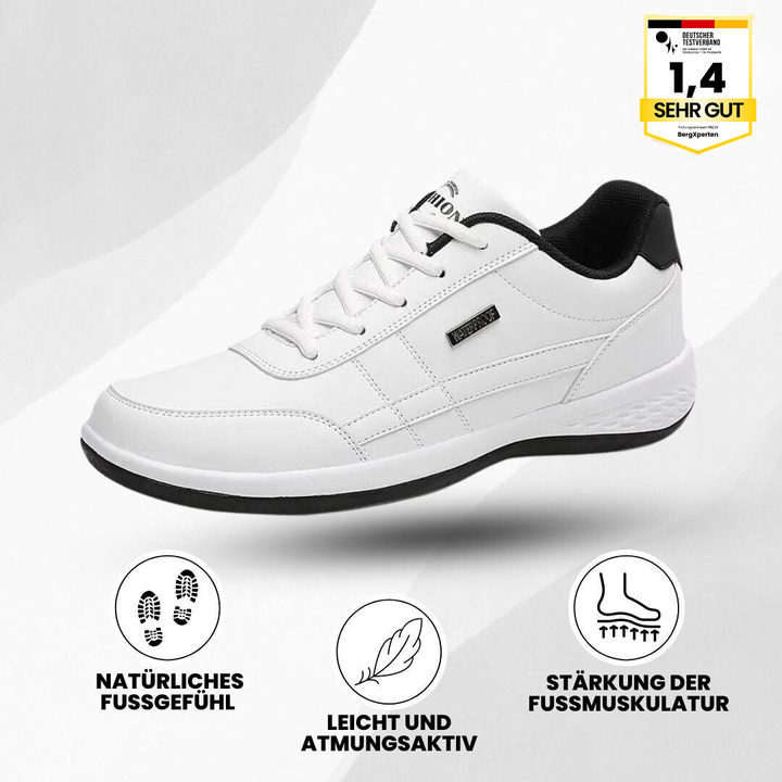 Ergonomische, orthopädische Komfortschuhe für Senioren mit bequemer Passform, stossdämpfender und rutschfester Sohle.