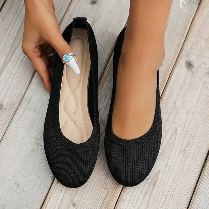 "Ergonomische rutschsichere Ballerinas mit eleganter Optik, EVA-Material und rutschfester Sohle für optimalen Komfort."