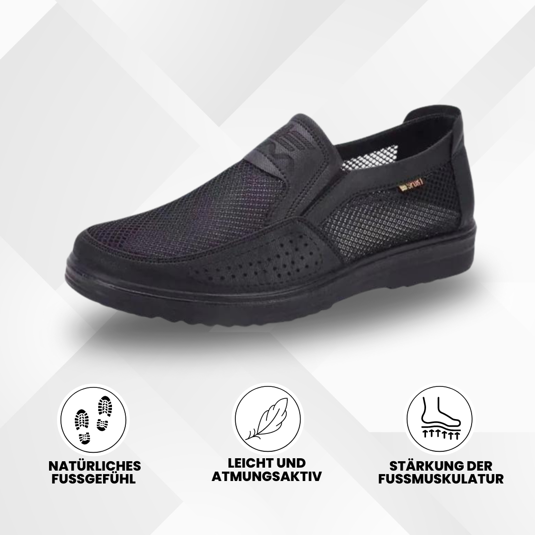 "Ergonomischer atmungsaktiver Unisex-Schuhe mit orthopädischer Sohle und breitem Zehenraum für hohen Tragekomfort"