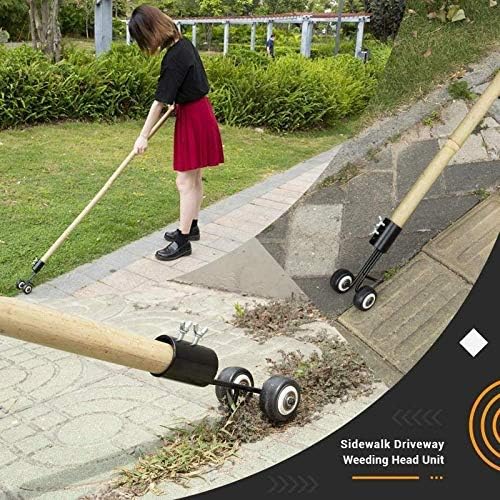 Ergonomischer, leichter Unkrautentferner, entfernt Unkraut samt Wurzeln, benutzerfreundlich, robustes Design für Gartenarbeit