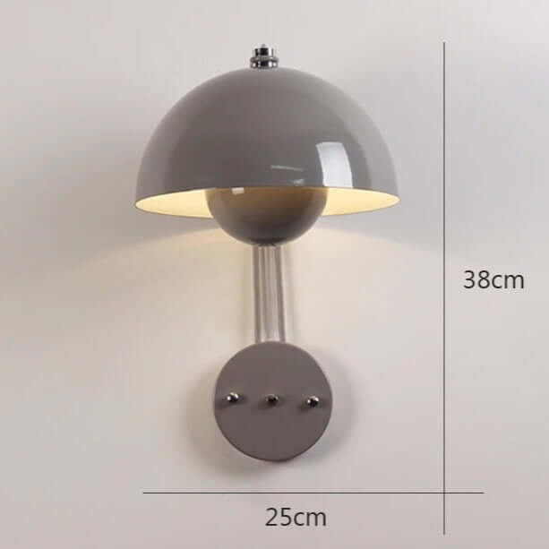 Moderne LED-Wandleuchte Blume