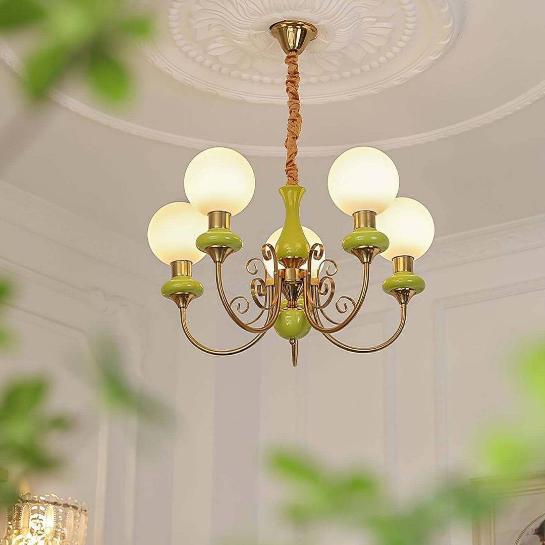 Lustre en onyx - Design moderne