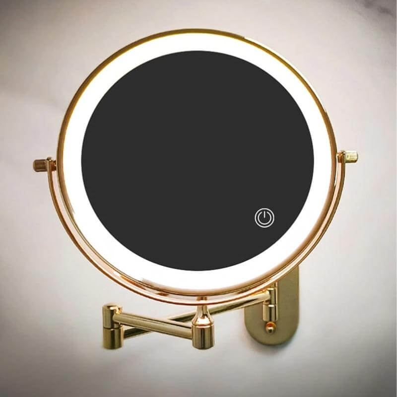 LED Kosmetikspiegel mit Vergrößerung