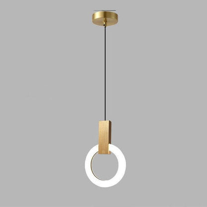 Moderne LED Ring Pendelleuchte