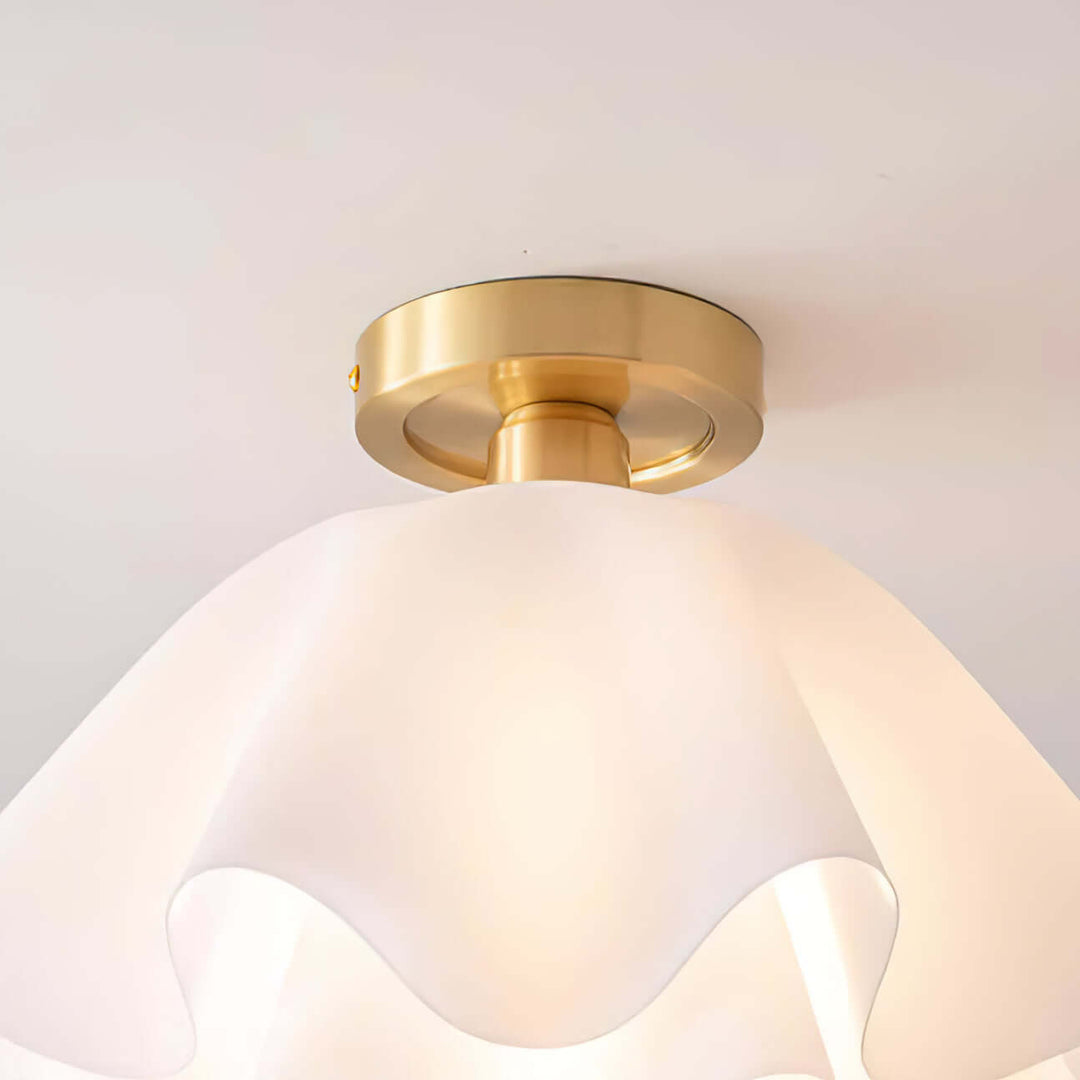 Plafonnier moderne en cuivre