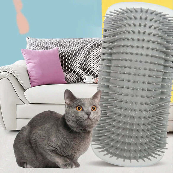 Brosse d'auto-toilettage pour chat pour le coin