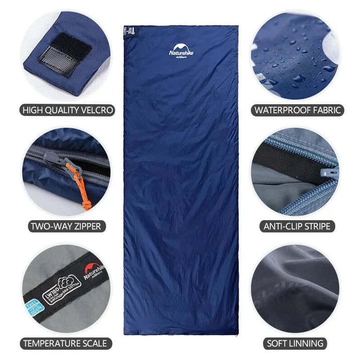 Kompakter & leichter Schlafsack für Camping & Outdoor