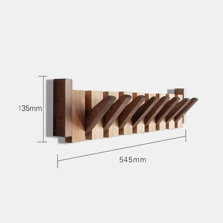 Klavier-Garderobe aus Holz