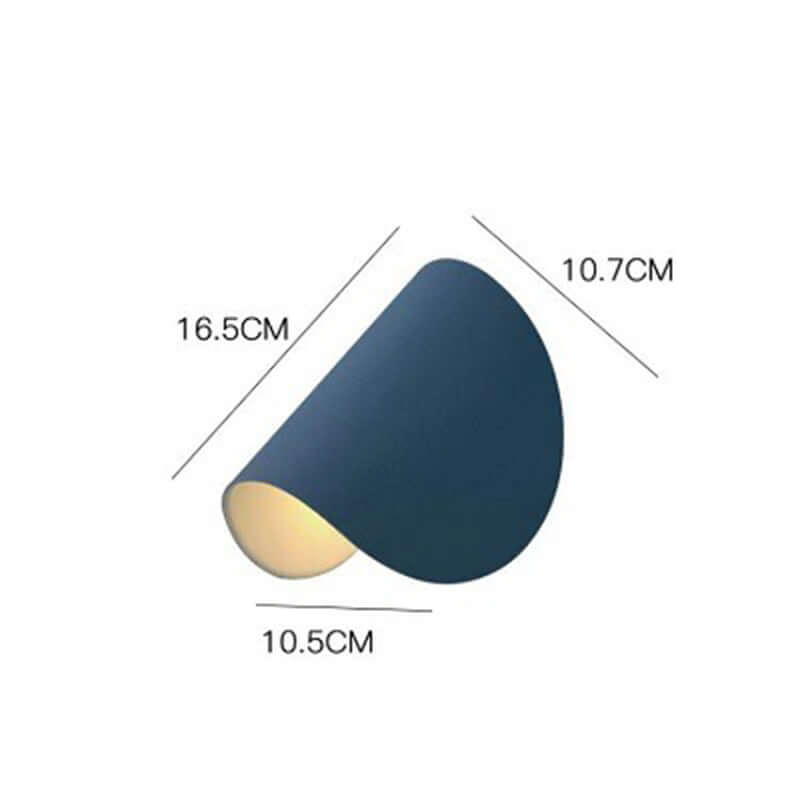 Moderne LED Wandleuchte, Farbvielfalt