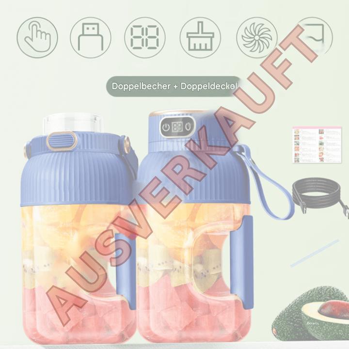Tragbarer Multifunktionsmixer 1,2L - Smoothie Maker