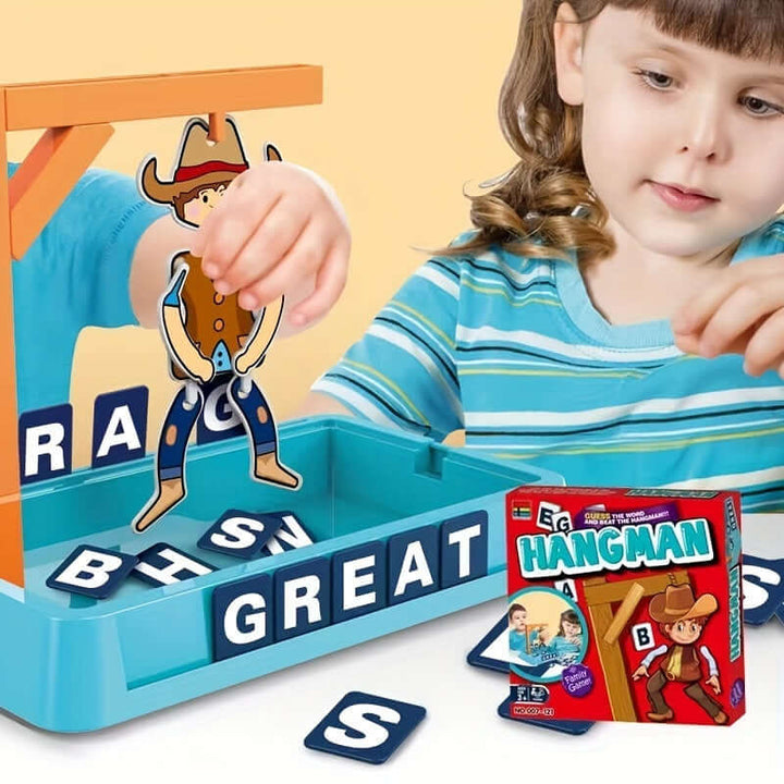 Cowboy-Galgenraten - Lernspiel für Kinder