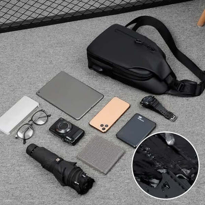Sac à bandoulière étanche avec USB