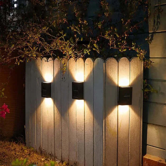 Solar Gartenleuchte Außen Wandleuchte Modern LED