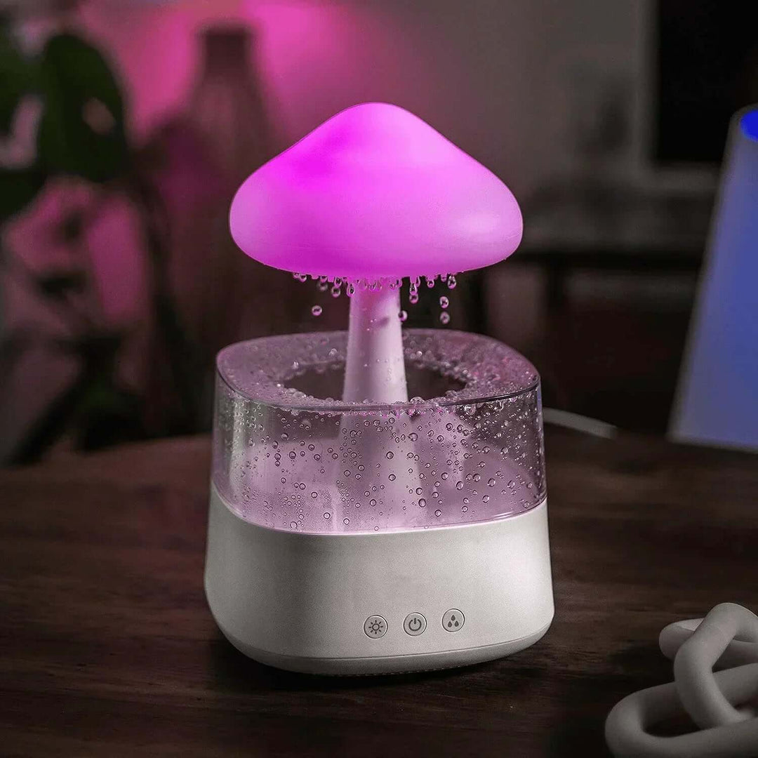 Ultraschall Luftbefeuchter mit Nachtlicht & Aroma Diffusor