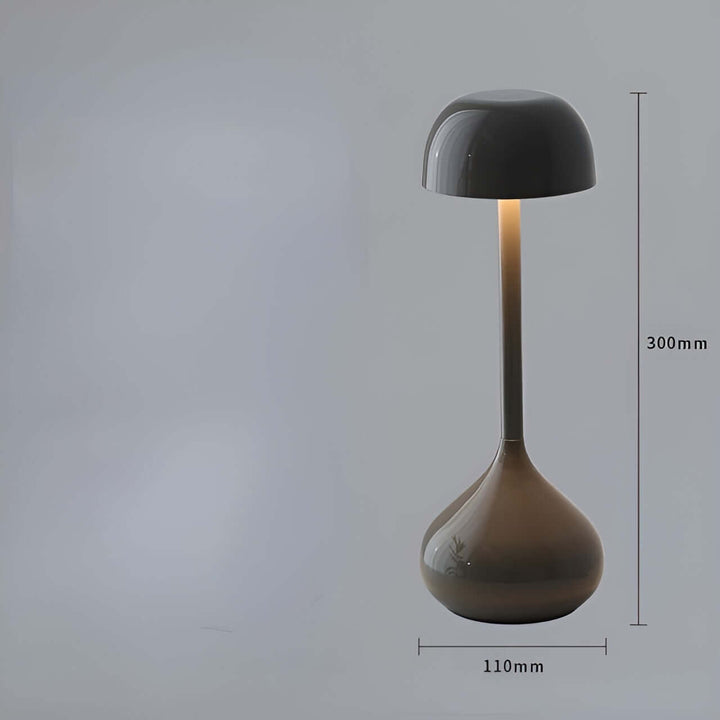 Dimmbare LED Tischlampe Kabellos - Pilz Design