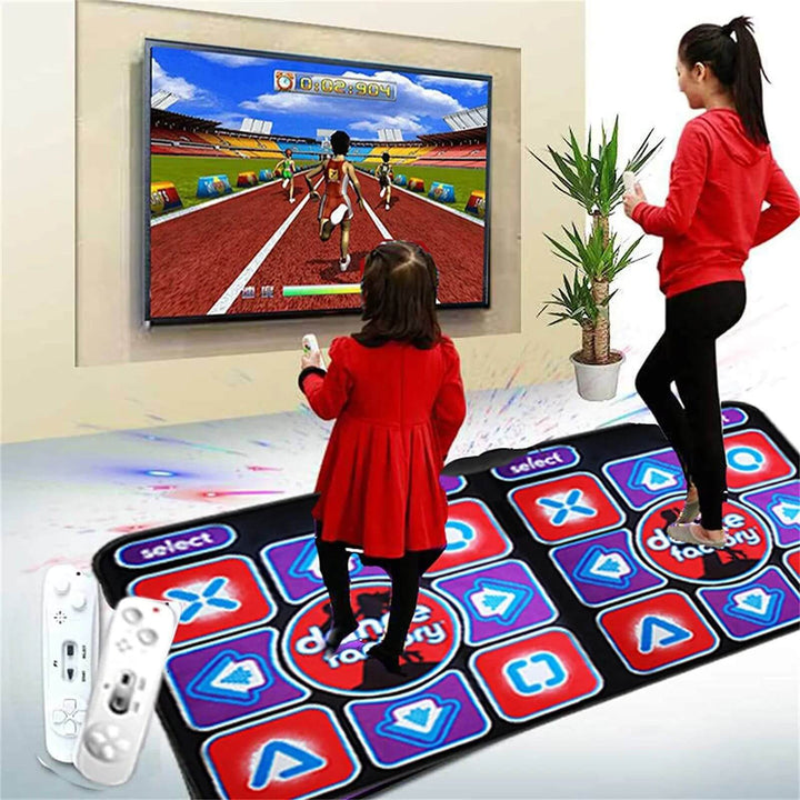 Doppelte Tanzmatte für PC & TV - RhythmFlex