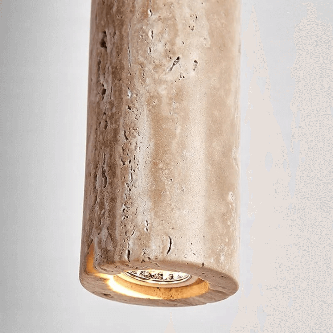 Minimalistische LED-Kronleuchter im Wabi-Sabi Stil