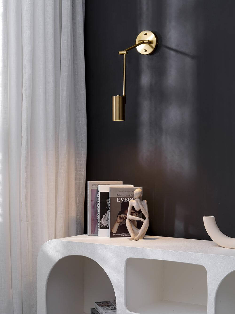 Schwenkbare LED-Wandleuchte Modernes Design