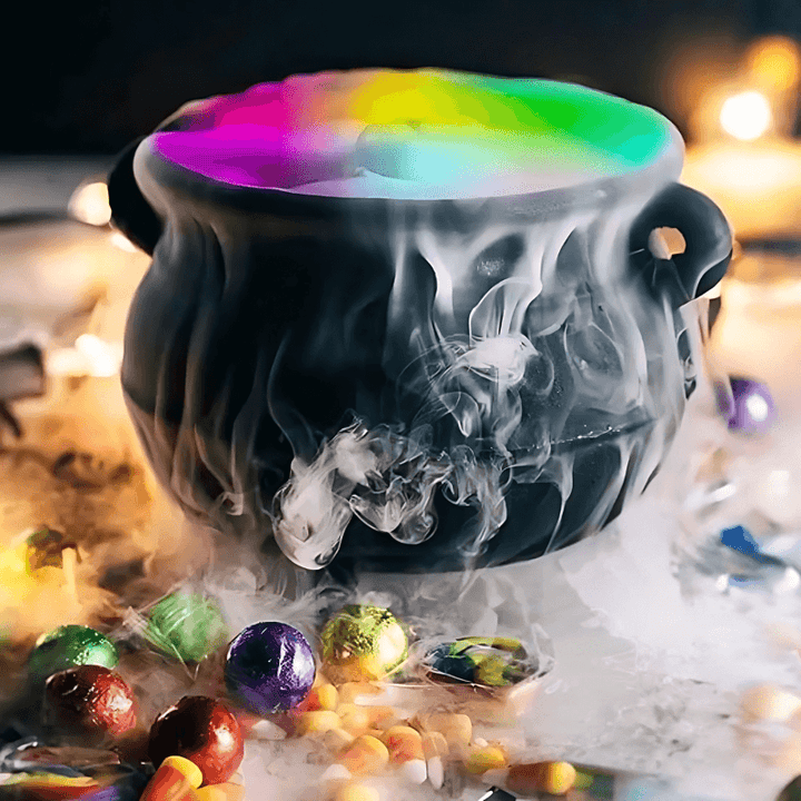 LED-Ultraschall-Nebelmaschine mit Farbwechsel für Halloween