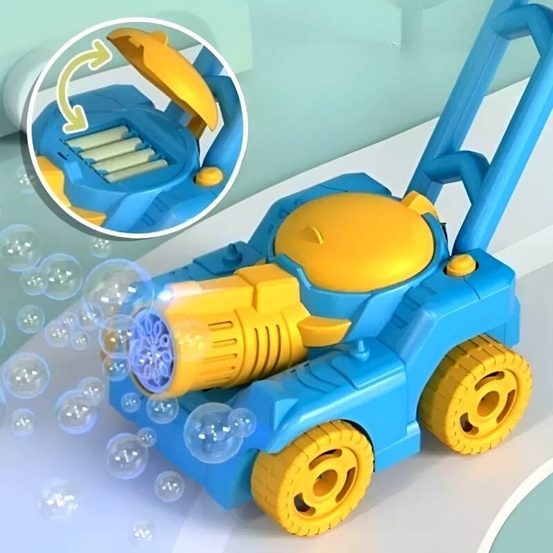 Seifenblasen-Spielzeugwagen mit LED-Licht & Sound