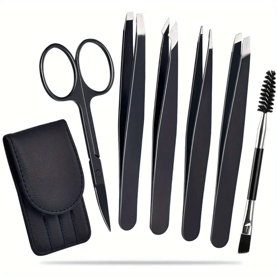 Augenbrauen-Styling-Set - 6-teiliges Präzisions-Kit