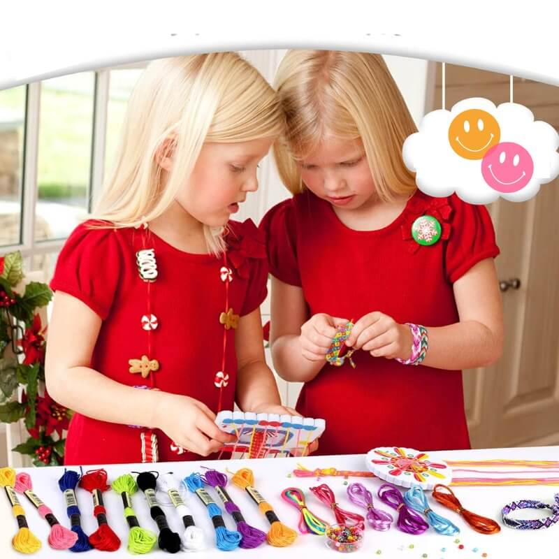 DIY Flecht-Set für Kinder - Kreatives Loom-Spielzeug