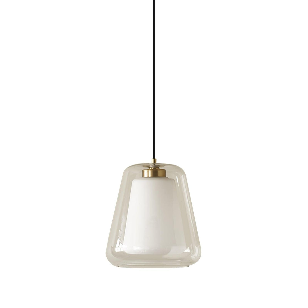 Moderne Glas-Pendelleuchte
