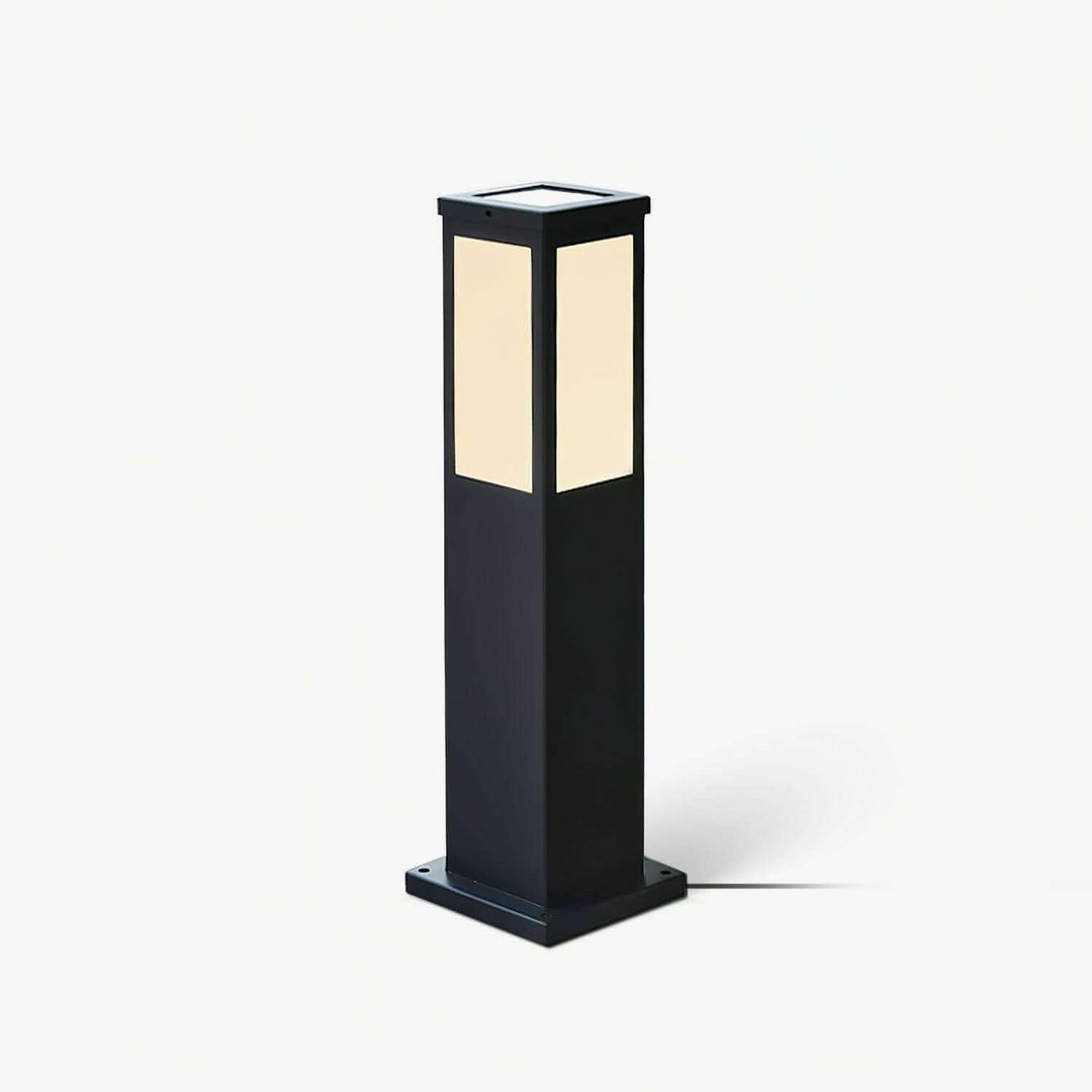 Moderne LED Pollerleuchte Außen Garten