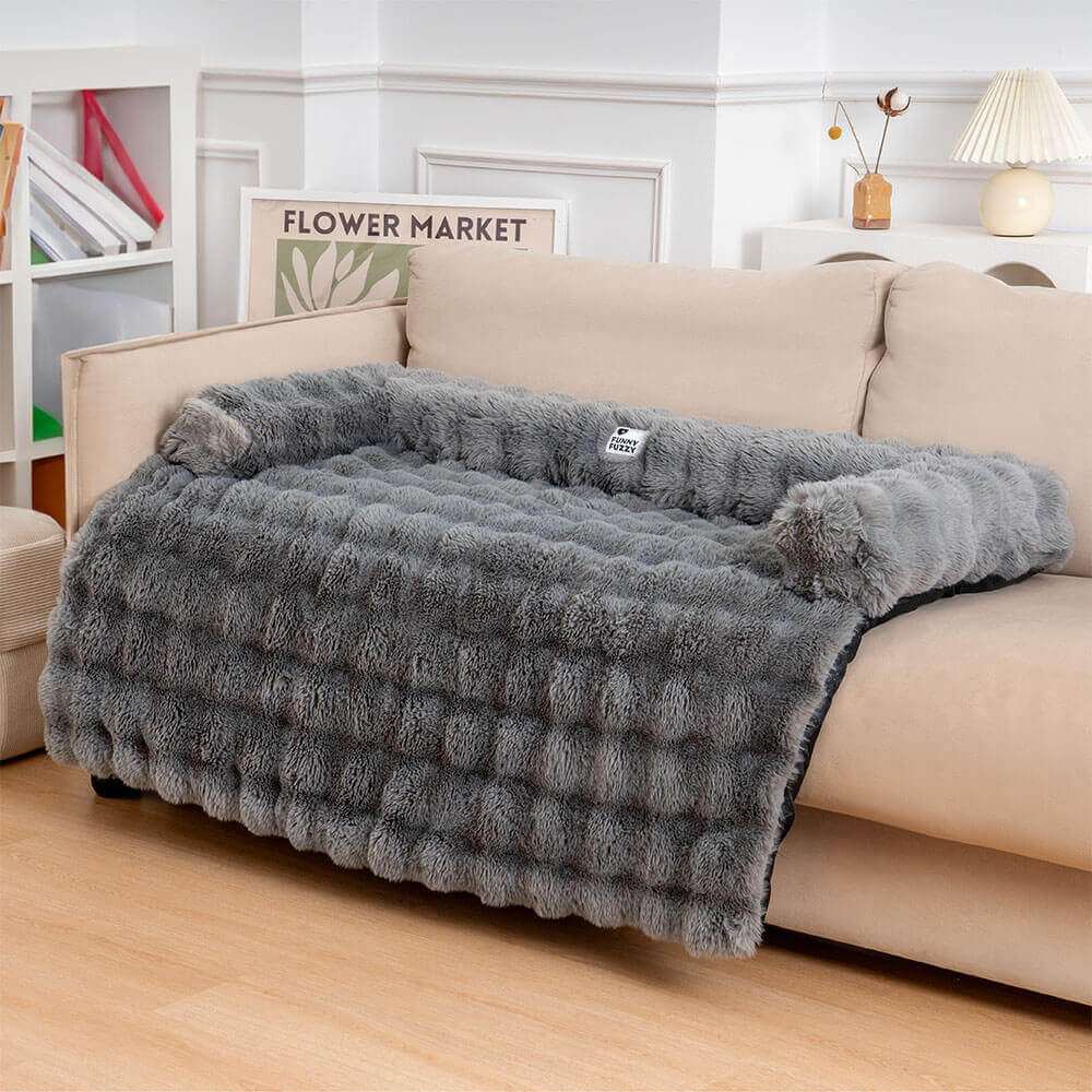Couverture de canapé pour chien en peluche PlushNest