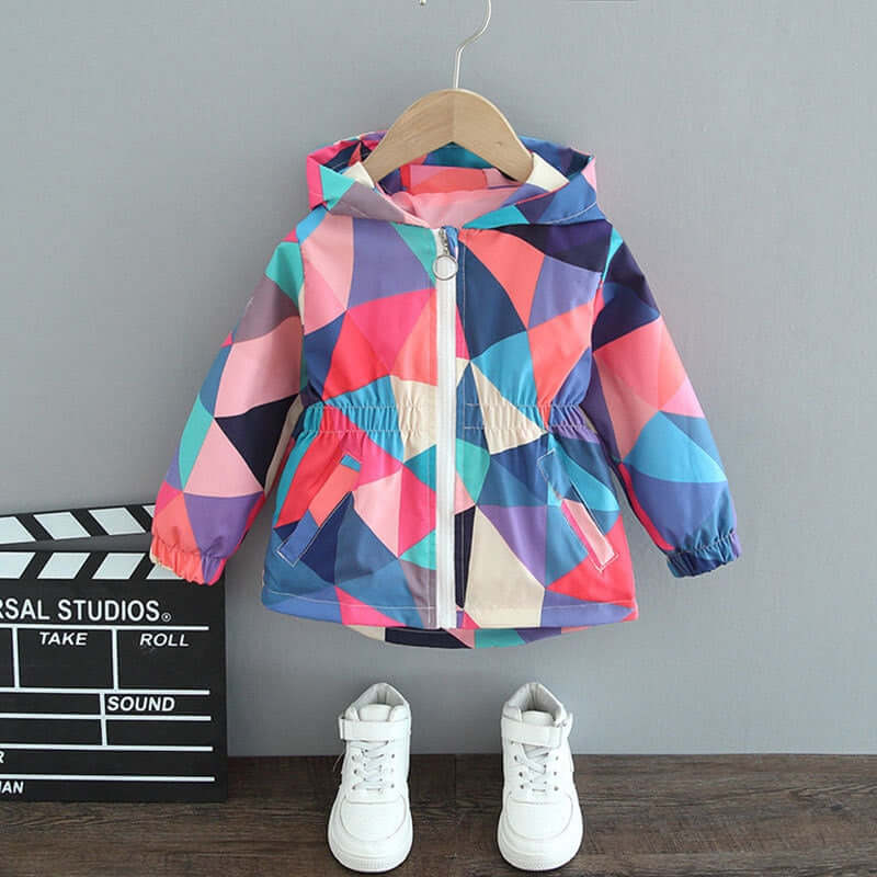 Regenjacke Mädchen (12M-6J) - Leicht, Wasserdicht & Modisch