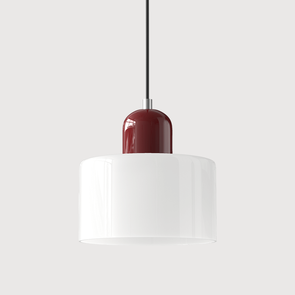 Bauhaus Glaspendelleuchte Modern
