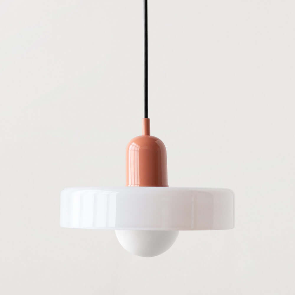 Bunte Glas-Hängelampe - Modernes Design
