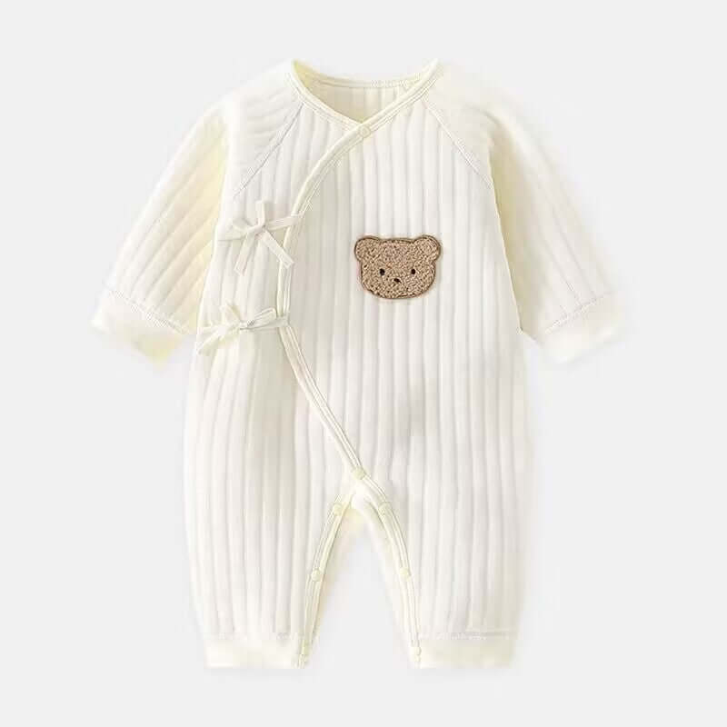 Baby Strampler Bärchen - Weicher Baumwolle, Frühling & Herbst