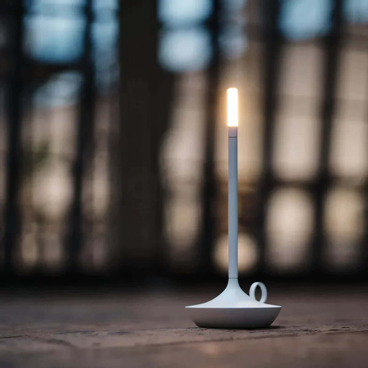 Lampe de table LED à intensité variable, 23 cm, blanc chaud