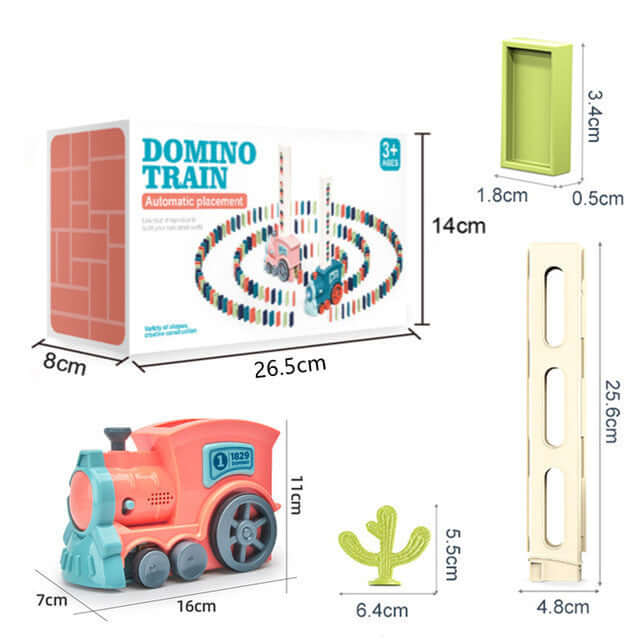 Automatisiertes Dominospiel Set - Kreatives Domino-Erlebnis