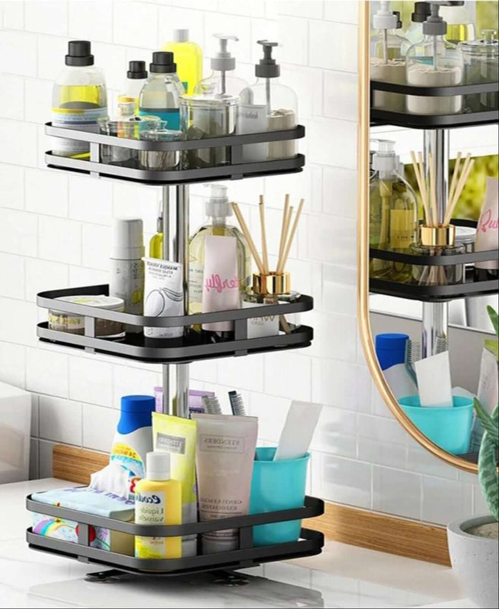 Étagère de rangement rotative TwistRack 360°