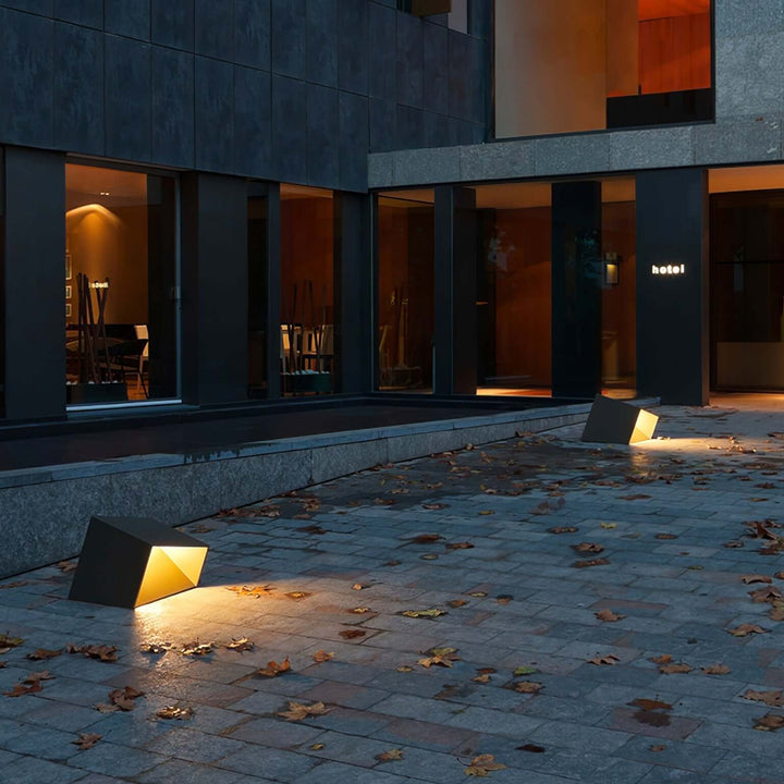 Solar Aussenleuchte Garten LED Würfel IP65