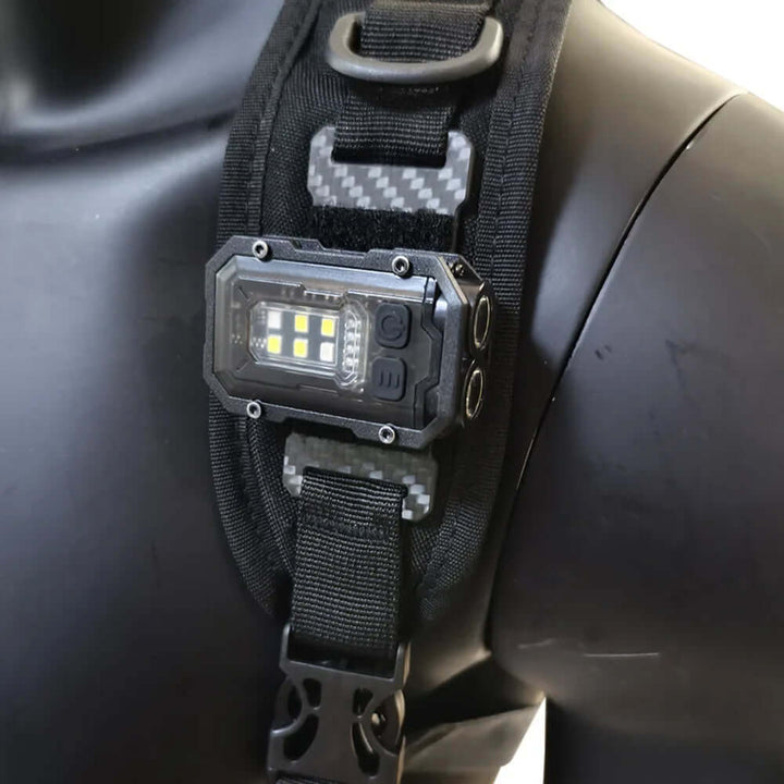 Taktische LED Taschenlampe, wiederaufladbar, Mini