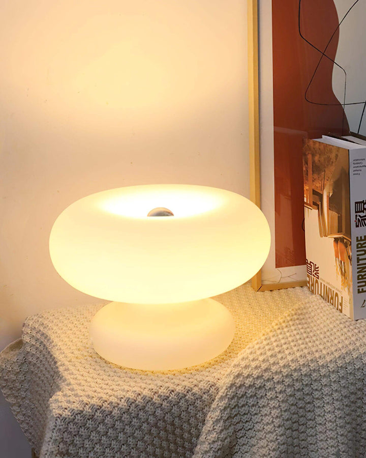 Lampe de table Donut design moderne éclairage intérieur LED