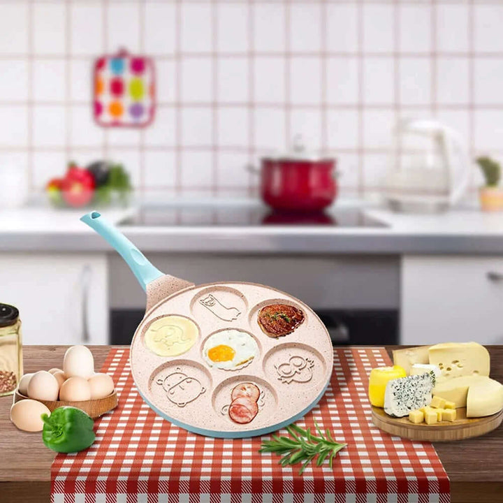 Pfannkuchenpfanne mit Tierformen - Antihaft